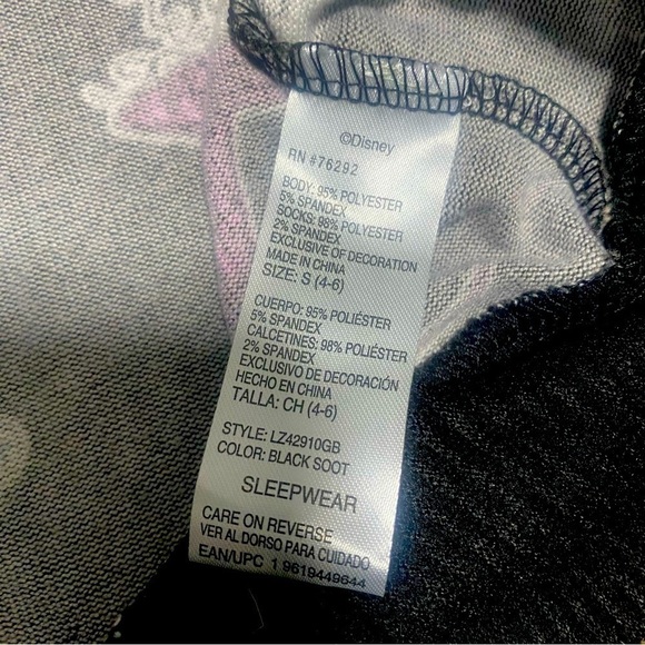 Tim Burton's Disney The Nightmare before Christmas, sweater dress sleepwear S - Picture 6 of 8